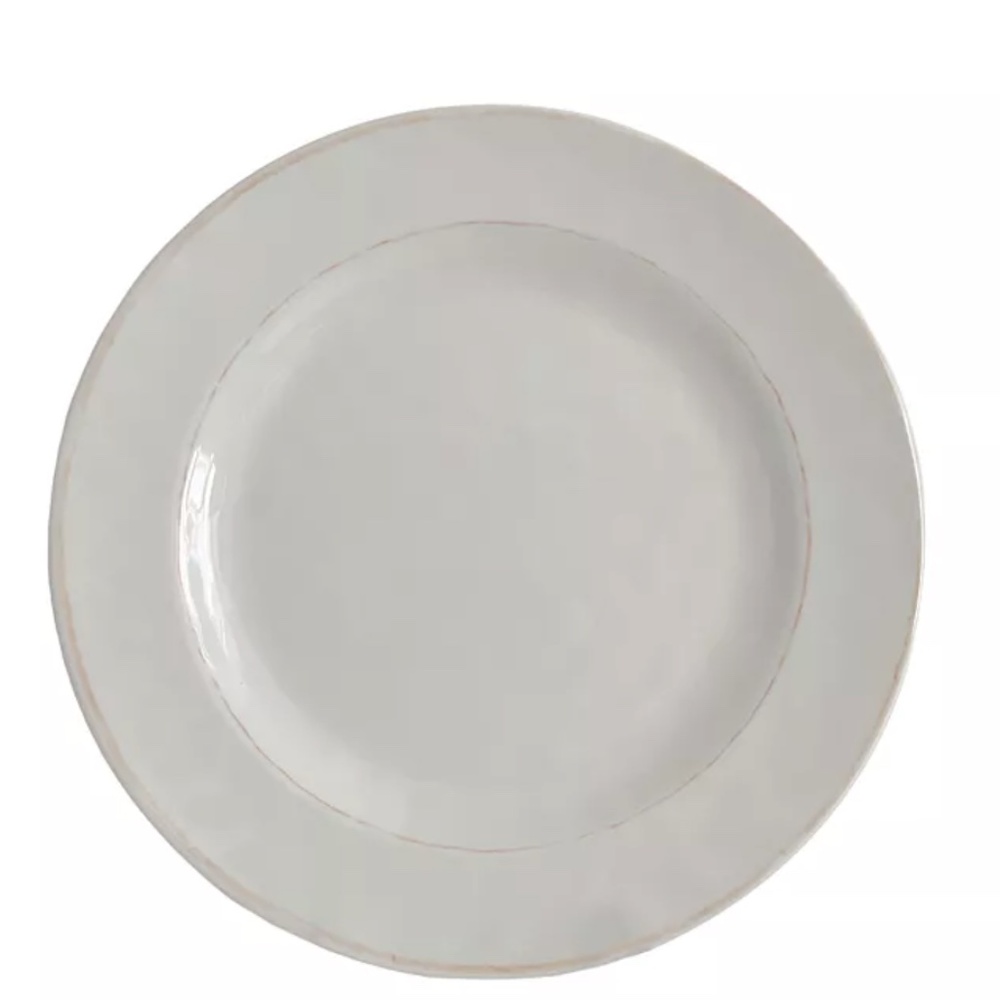 Hudson Park Collection Rustic White Melamine Salad Plate - Exclusive